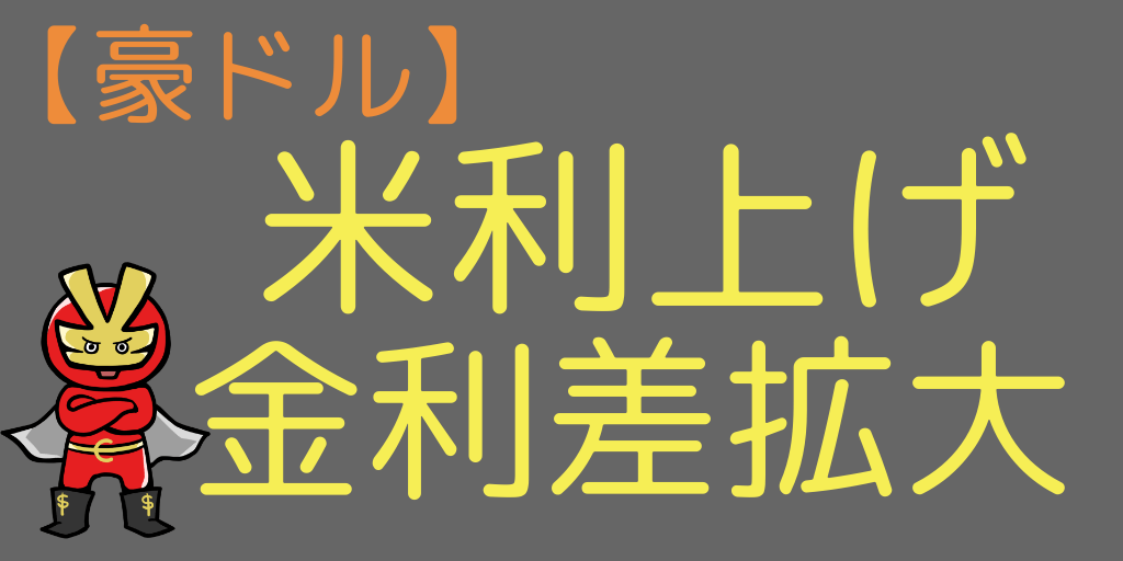 豪ドル米ドル金利