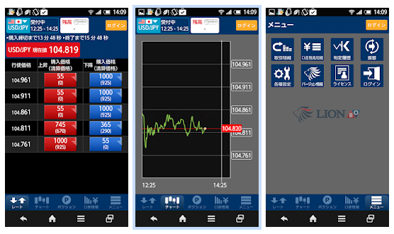 LION BO スマホアプリ