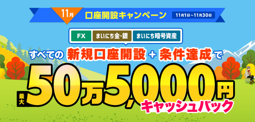 マネパ口座開設キャンペーン