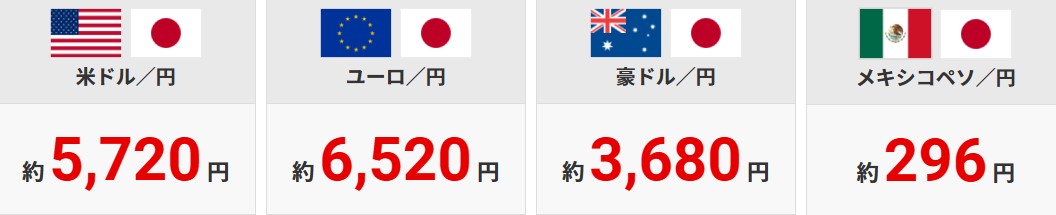 少額から取引ができる