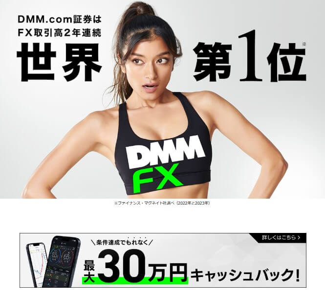 DMM FXバナー