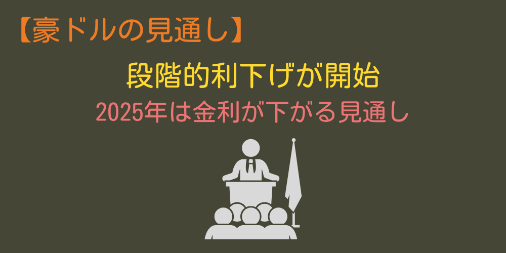 2025年以降は利下げの見通し